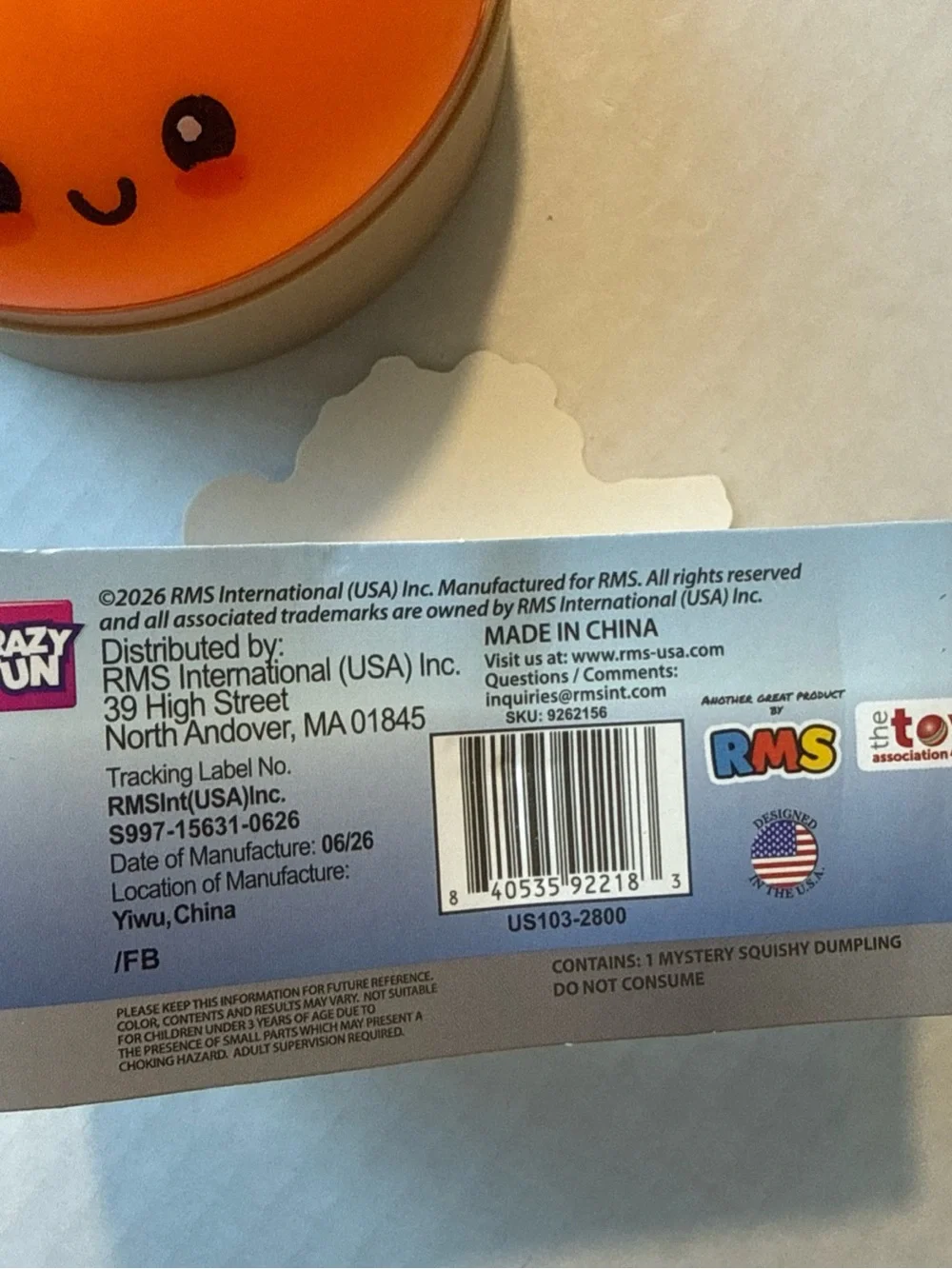 Crazy Fun mystery dumpling